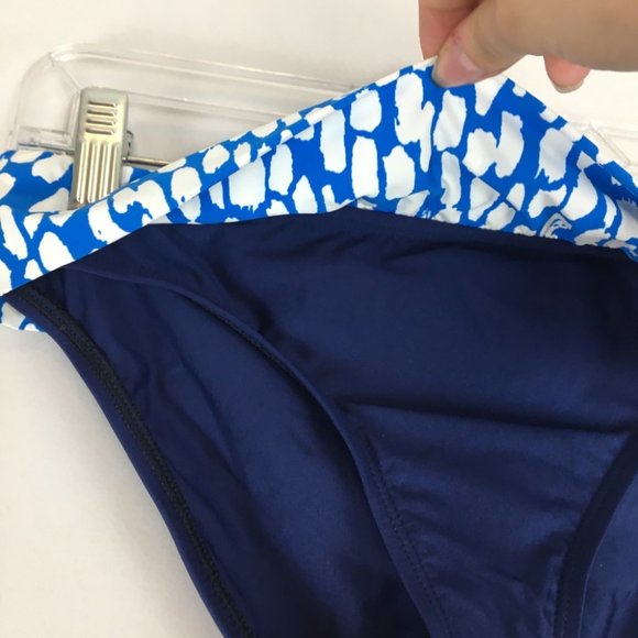 3/$30 Splendid Coastal Banded Blue Swim Bottoms Size S - Picture 3 of 12